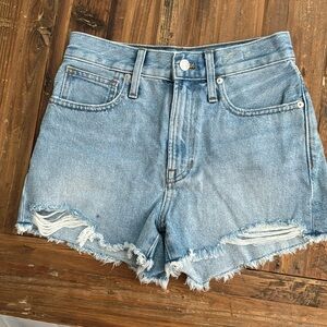EUC Madewell The Perfect Jean Short 24